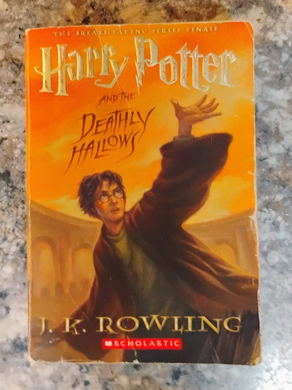 Harry Potter And The Deathly Hallows Book By J.K. Rowling
